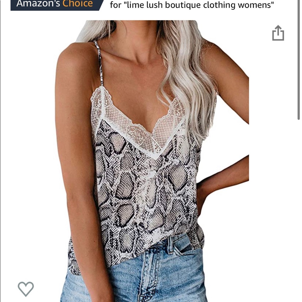Lacey V-Neck Tank Top